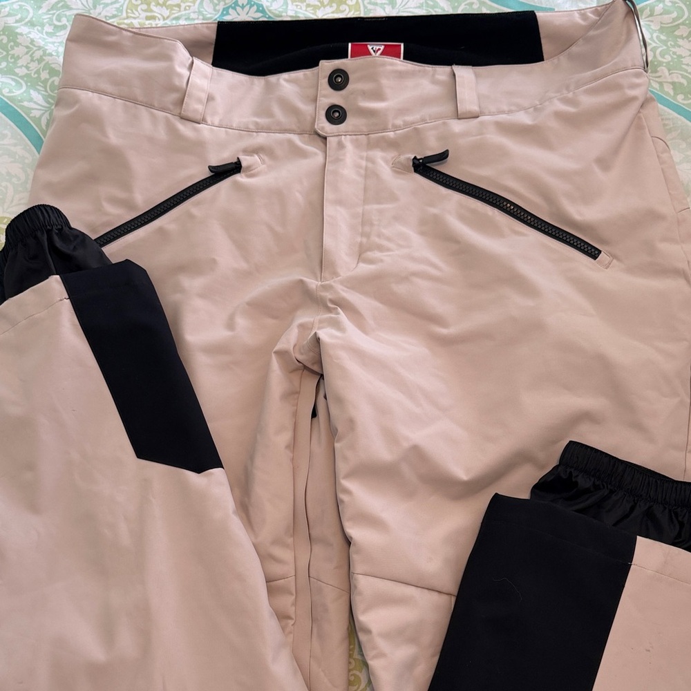 Rossignol Men's Tan and Black Ski Pants